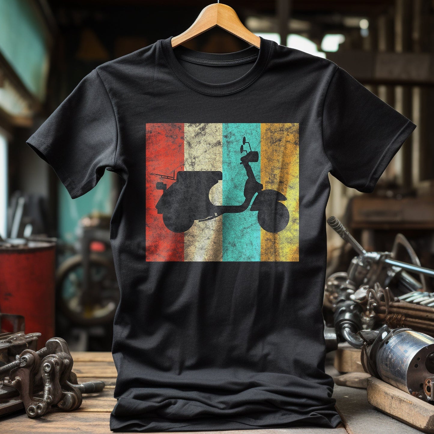 Scooter Old School T-Shirt - Vintage