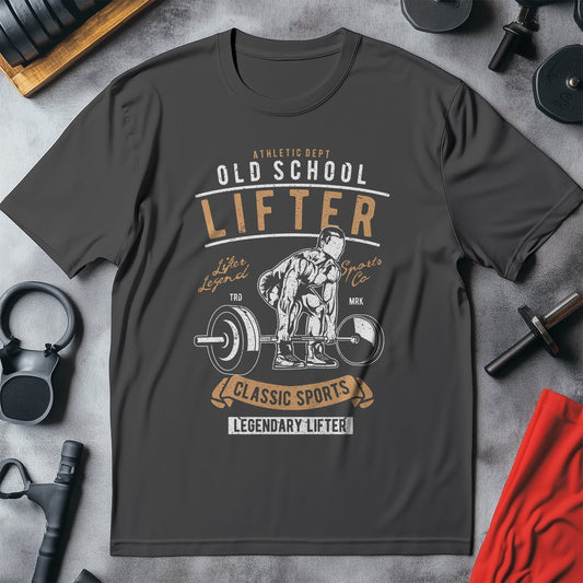 Old School Lifter T-Shirt - Vintage